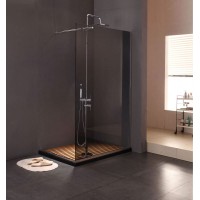 Wholesale high quality 900mm shower cubicles shower cabin black KD8006A